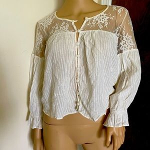 Free people long sleeve crop